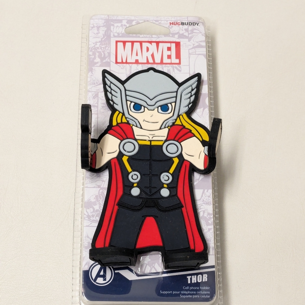 Marvel Comics Captain America Hug Buddy Universal Vent Clip Mobile Phone Holder